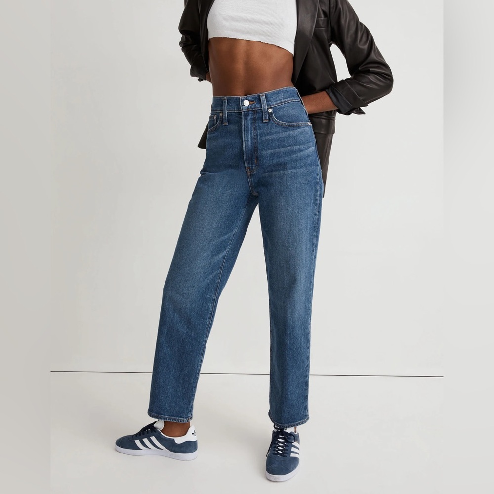 Madewell Women's Straight Leg Jeans - Blue